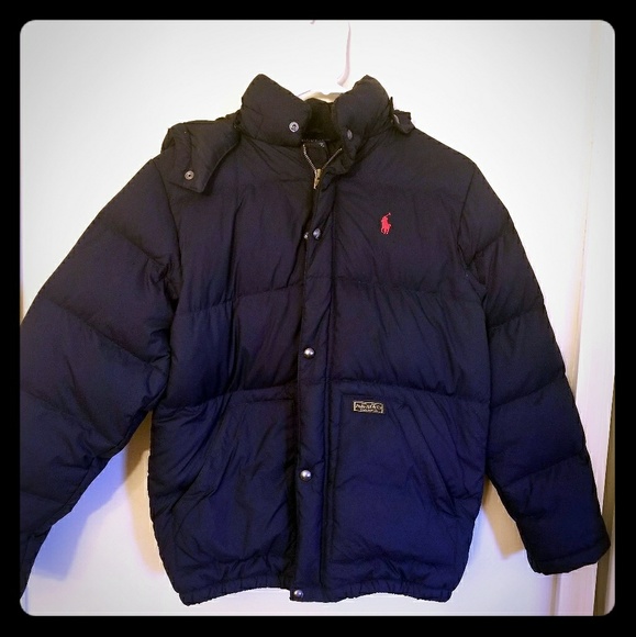 polo ralph lauren navy blue jacket